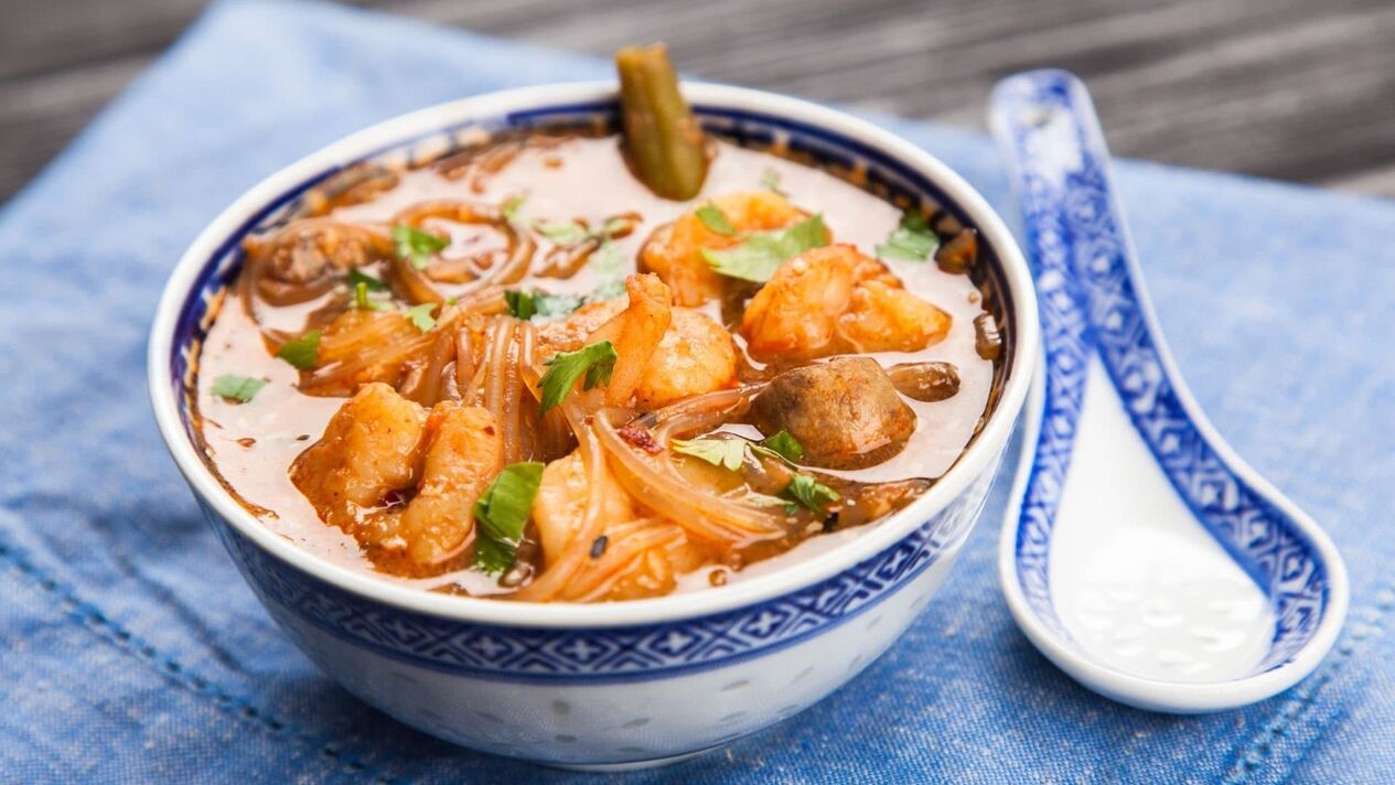 Shrimp soup for potential