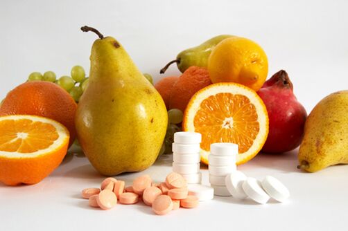 Healthy fruits and vitamin complex for male potency